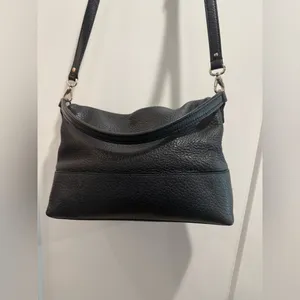 Kate Spade Large Maria Southport Avenue Black‎ Leather Cross Body thumbnail 8