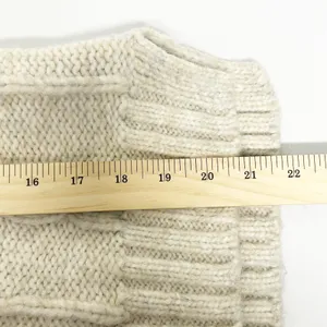 American Eagle Womens Wool Blend Fisherman Cable Knit Sweater‎ Vest Size S Beige thumbnail 12