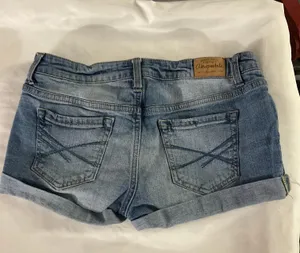 Aeropostale MIDI Denim Short Size 4 Blue thumbnail 4