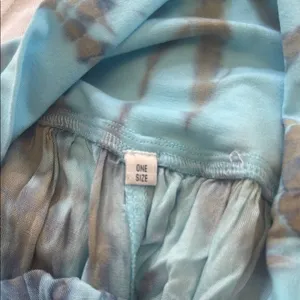 Blue Tiered wide legged pants Size undefined thumbnail 2