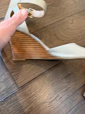 Nine West Wedge Ankle-Strap Sandals in Taupe - C16-026 thumbnail 8