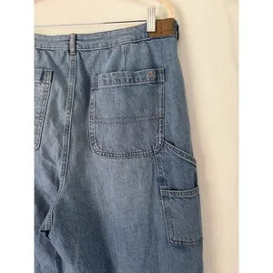 American Eagle Highest Rise 90s Boyfriend Carpenter Relaxed Fit Jeans Womens 18 thumbnail 4