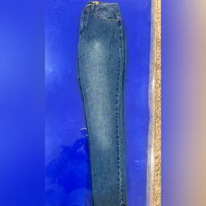 Seven7 High Rise Tapered Skinny Jeans Vintage Wash | Premium Cotton Denim Sz4 thumbnail 9