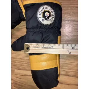 Pittsburgh Steelers Youth Vintage‎ Winter Gloves thumbnail 6