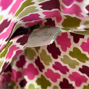 Vera Bradley Quilted Floral Shoulder Bag Pink Green Cottagecore Vintage Y2K thumbnail 12