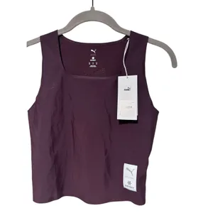 Puma Saysky Purple Sleeveless Athletic Crop Top XS thumbnail 2