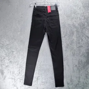 Levis Mile High Super Skinny Jeans Womens 24 Black Extra High Rise Slim Stretch thumbnail 4