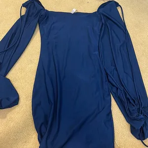 Lucy in the Sky Blue Longsleeve Dress thumbnail 1