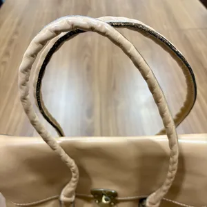 Patricia Nash Vienna Leather Satchel Bag - Tan (Immaculate Interior) thumbnail 11