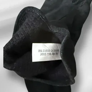 Aris Black Leather Gloves‎ thumbnail 4