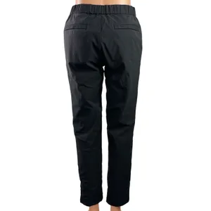 Uniqlo Windproof Warm Lined Women's Black Straight High Rise Trousers Pants M thumbnail 3