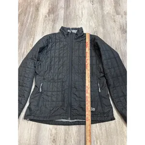 Stio Womens Azura Insulated Jacket Gray Black Quilted Primaloft Puffer Medium thumbnail 5