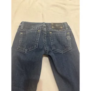 MISS ME Denim Women's JS5151SR SKINNY Low Rise Skinny Blue Jeans Size 26 thumbnail 2