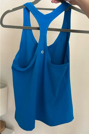 Lululemon Cool Racerback Short Tank Top *Nulu Poolside Size 8 thumbnail 4