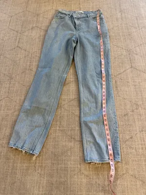 Abercrombie Curve Love 90s Straight Ultra High Rise Jeans 28 6L thumbnail 8