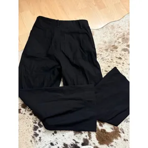 MAEVE Colette Black Linen Blend Stretch Wide Leg Pants size 27 thumbnail 7