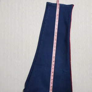 J‎ Crew Vintage Straight Leg Jeans With Velvet Stripe Denim 36 Women thumbnail 4