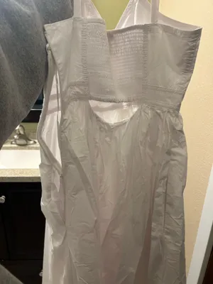 Banana Republic White Isa Cotton Poplin Cutout Flare Midi Dress thumbnail 4