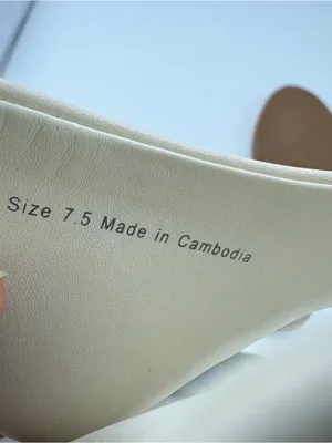 Dolce Vita Off-White Kittle Thong Sandal Anthropologie‎ revolve size 7.5 bridal thumbnail 3