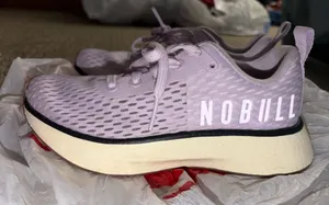 NOBULL Lilac Pink Knit Runners thumbnail 1