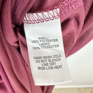 Lulus Lost in the Moment Burgundy Purple Chiffon Maxi Dress Formal 1XL NWT thumbnail 9