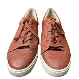 👟 Frye Ivy Low Top Leather Sneakers‎ Women’s 10 Brown Lace Up Casual 👟 thumbnail 2