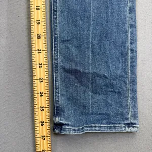 Mother‎ Denim High Rise Straight Leg Blue Jeans Medium Wash Size 28 USA Made thumbnail 8