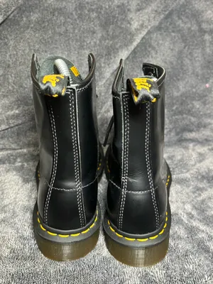 Dr. Martens 1460 Smooth Leather Black Boots Women Size 6 / Men 5 NWOB thumbnail 4