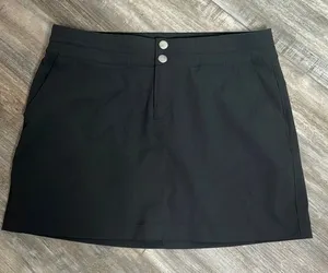 PrAna Black Activewear Skirt/Skort size 10 thumbnail 1
