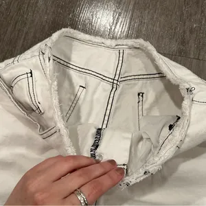EUC Princess Polly Black Stitch Jeans thumbnail 3