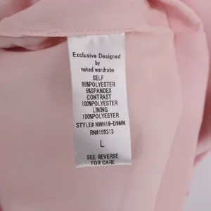 Naked Wardrobe The Statement Pink Faux Fur Cutout Mini Dress Large thumbnail 5