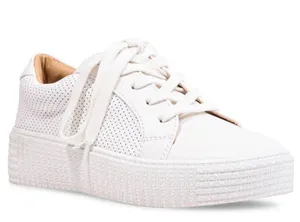 Steve Madden Toliver Sneaker, White, Size 7.5, EUC thumbnail 1