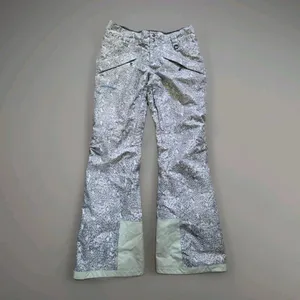 Patagonia Ski Pants RECCO Women's Teal Gray Size 30" Flaws To Leg Cuffs thumbnail 2