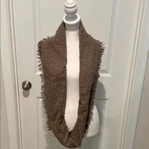 Altar'd State Brown Textured Infinity Scarf OS thumbnail 2