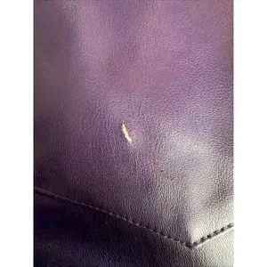 ZARA Faux Leather Pants XS whimsygoth purple hippie goth retro x small party thumbnail 8