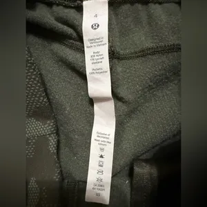 Lululemon Ready to Rulu Jogger 29" Heritage Camo Dark Olive Green‎ Twill sz 4 thumbnail 6