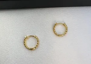 14mm Small Gold Hoop Earrings for Women thumbnail 3