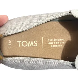 TOMS Deia Grey Suede Slip On Ankle Bootie‎ Low Block Heel Womens 9.5 Casual thumbnail 5