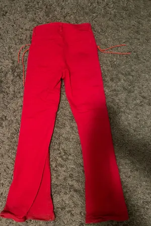 Red Flare Pants thumbnail 3