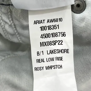 ARIAT R.E.A.L. Lakeshore Low Rise Rosy Bootcut Denim Jeans Womens 34R Whipstitch thumbnail 7