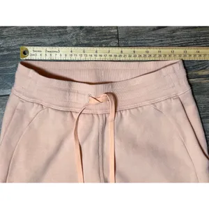 Lululemon Scuba High-Rise Jogger Peach Satin Cotton Fleece Sweatpants Size‎ 6 thumbnail 6