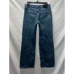 We The Free Wide Leg Jeans Women's 27 Dark Wash Boho Festival Denim thumbnail 5
