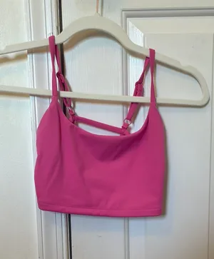 Garage pink workout top thumbnail 1