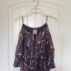 Anthropologie Vanessa Virginia Size‎ 6 Convival Cold Shoulder Whimsigoth Boho thumbnail 3