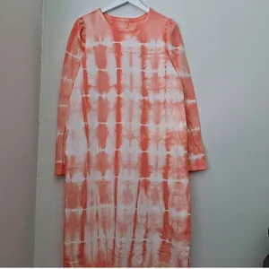 Universal Threads Women's Tie dye midi shirt Dress thumbnail 3