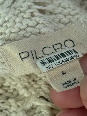 Pilcro Longline Stitch Sweater in Stripes thumbnail 4