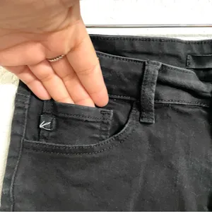 KanCan Womens Shorts Black Cutoffs Distressed Stretch Size 28 thumbnail 6