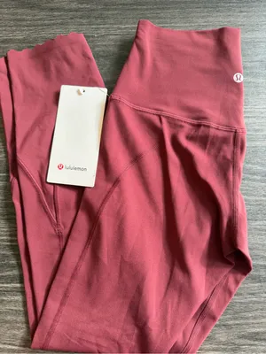 Lululemon Women’s High-Rise Rose Pink Leggings thumbnail 1