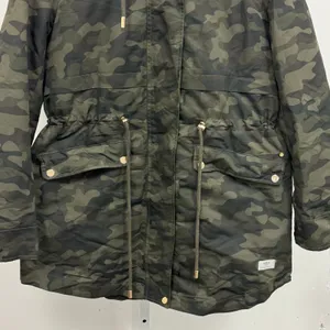 Parka London Women's‎ Caversham Faux Fur Parka Camo Small Lined Faux Fur Hood thumbnail 6