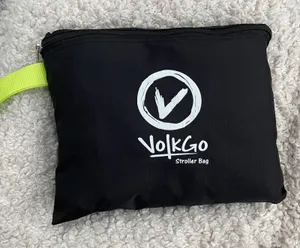 V VOLKGO Gate Check‎ Double Stroller Bag for Airplane Travel X Large NEW Black thumbnail 1